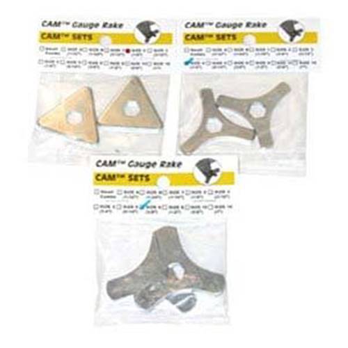 Midwest Rake, CAM® Set (2 Pack) Seymour Midwest 3-Pack, Size 2 @1/8", 4 @1/4", and 6 @3/8"