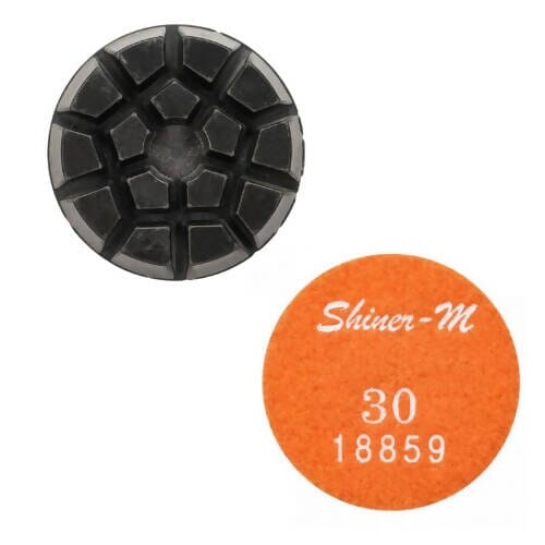 3” Resin / Metal Hybrid Pucks Syntec Diamond Tools