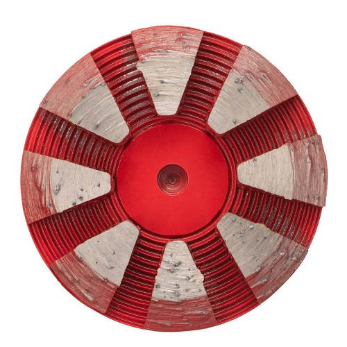 ITS Diamond Tooling - 3" 8-Segment Beveled Pucks - Medium Bond Syntec Diamond Tools