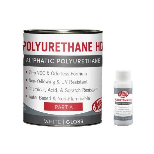 Polyurethane HD - Aliphatic Polyurethane 2K Rainguard Pro 1 Quart White Gloss