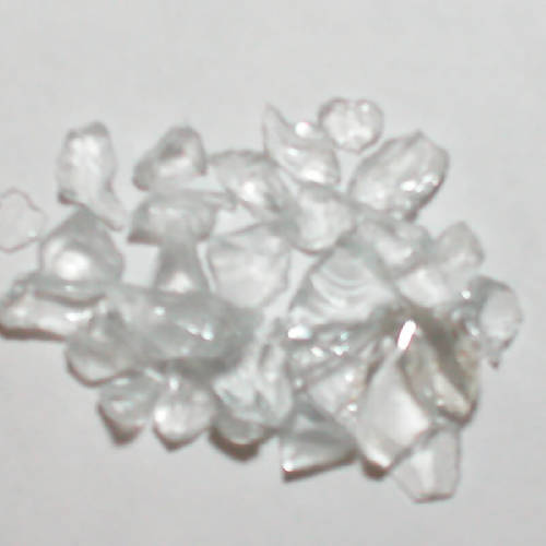 Clear Plate Terrazzo Glass American Specialty Glass 1 Pound #1