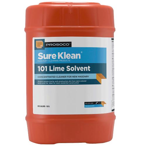 101 Lime Solvent Prosoco 5 Gallon