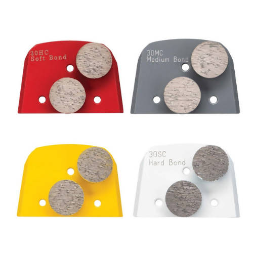 Slim Fit Diamond Tooling - Double Round Segments Syntec Diamond Tools