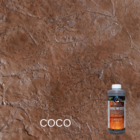 Classic Nano Infused Semi-Transparent Decorative Concrete Water-Based Stain - 1 Quart - Concentrate