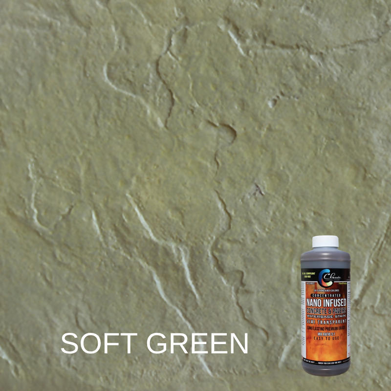 Classic Nano Infused Semi-Transparent Decorative Concrete Water-Based Stain - 1 Quart - Concentrate