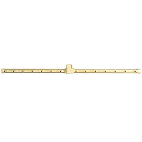 150K BTU 29.75" Linear Brass Burner for Firepits Warming Trends 
