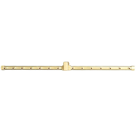 150K BTU 29.75" Linear Brass Burner for Firepits Warming Trends 