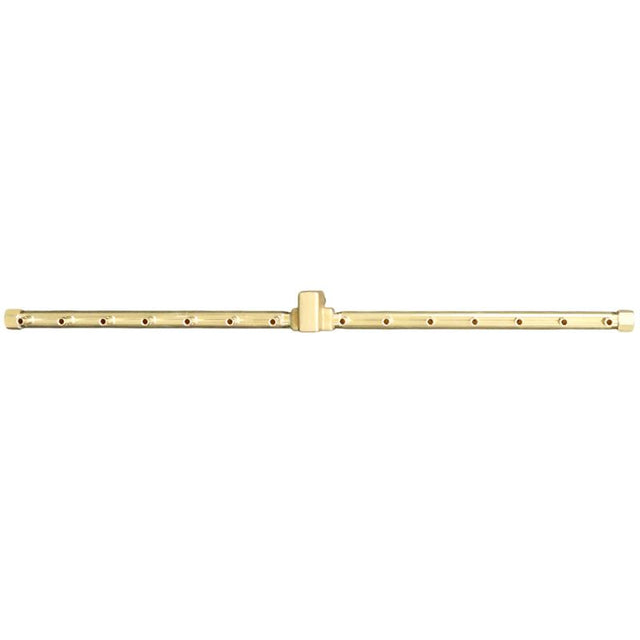 150K BTU 29.75" Linear Brass Burner for Firepits Warming Trends 