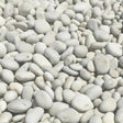 White Beach Pebbles - 40lb Consolidated Aggregates 
