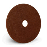 Brown Strip Stripping Pad - Circular - 5 Pack Americo Manufacturing Company 