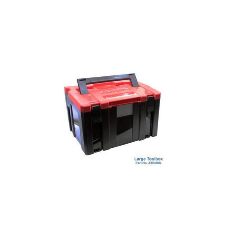 Stackable Tool Boxes by Alpha Alpha Professional Tools Large Box - 16" x 12" x 10" 