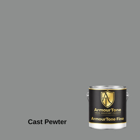ArmourTone Fine - Colored Texture Coating ArmourTone 1 Gallon Cast Pewter 
