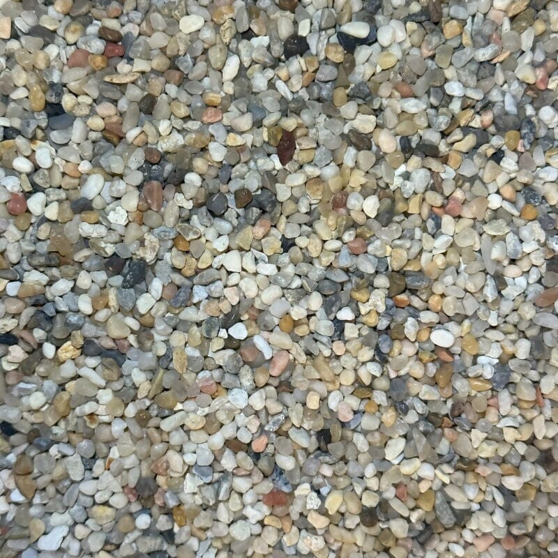 Gold Swimming Pool Pebbles - 50 lb Consolidated Aggregates 6/10mm 