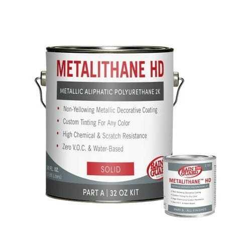 Metalithane HD - Two-component Aliphatic Urethane Rainguard Pro 32 oz kit Solid 