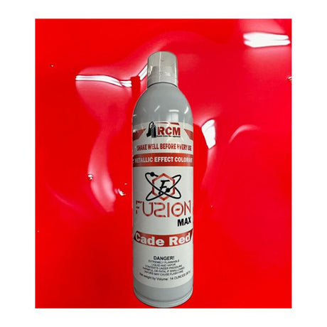 RCM Fuzion Spray Mica-Infused Metallic Spray Resin Color Management Fuzion Mica Spray Cade Red 8 oz