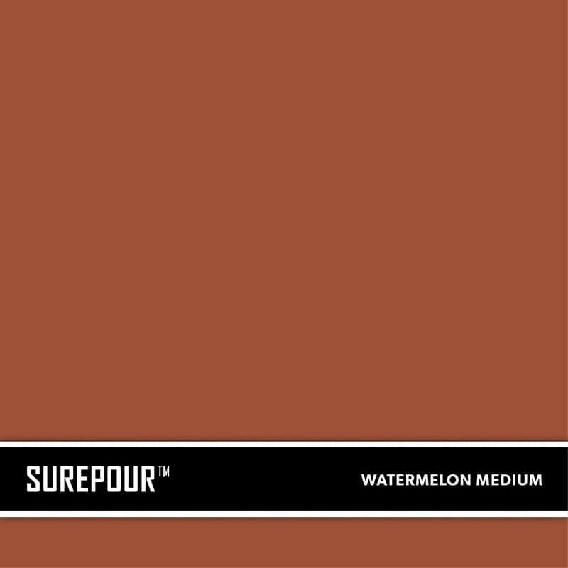 SurePour Concrete Integral Color Sacks for Fresh Concrete 10lb. Surecrete Watermelon - Medium 