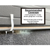 Garage Door Jack – Reusable Garage Door Lift Clips for Floor Coatings – 6-Pack Evermade Distributions 