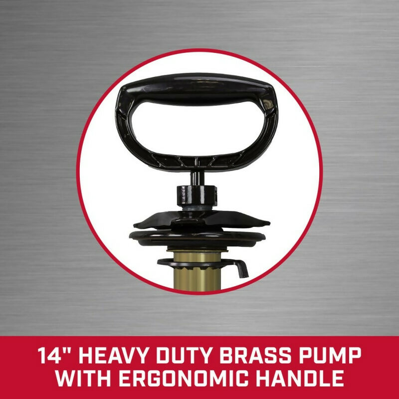 3.5-Gallon Xtreme Stainless Steel Concrete Open Head Sprayer