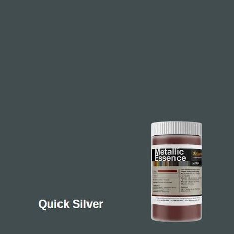 Lumiere Designer Metallic Epoxy Floor Kit - 1000 Square Foot Duraamen Engineered Products Inc Perdure U45 - Polyurethane Matte Quick Silver 