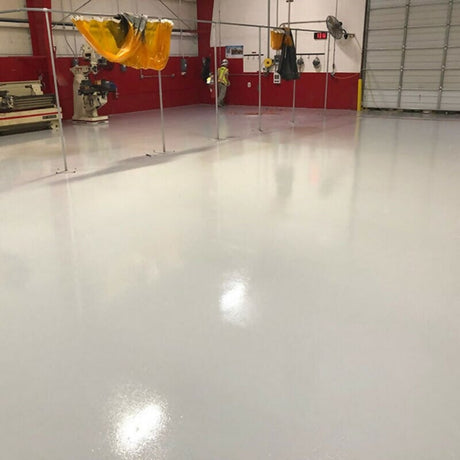 Novolac Epoxy - High Performance Chemical Resistant Floor & Wall Coating - 6 Gallon Kit - Medium Gray Resinwerks Inc 