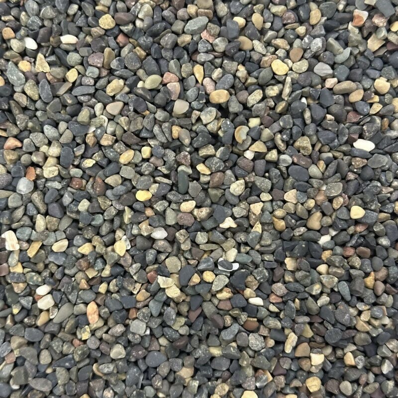 Black Mexican Swimming Pool Pebbles - 50 lb Consolidated Aggregates 6/10mm 