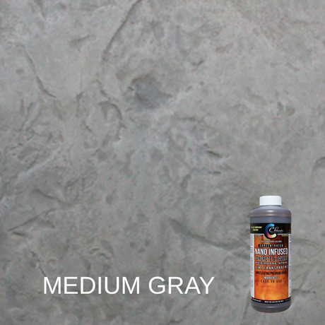Classic Nano Infused Semi-Transparent Decorative Concrete Water-Based Stain - 1 Quart - Concentrate