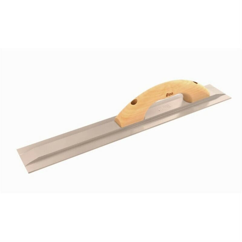 Square End Magnesium Float - Wood Handle Bon Tool 20" x 3-1/8" 