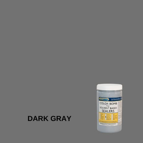 Color Bomb Color Additive for Sealer EZChem Inc Dark Gray 