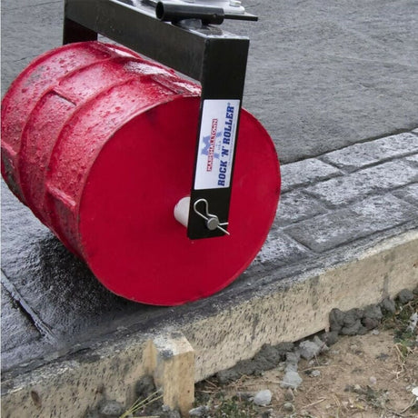 Running Bond Brick Rock 'N Roller Imprint Stamp - 11-3/4" Marshalltown USA 