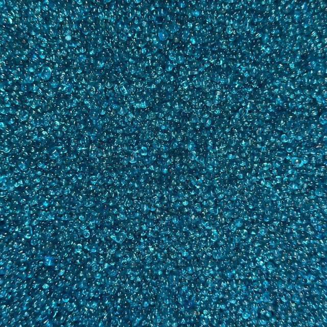 Turquoise Glass Bead Aggregate - 50 lb – Concrete Decor Store
