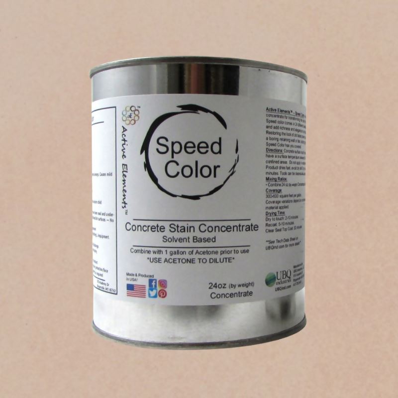 Speed Color - Acetone Dye - Concentrate Engrave-A-Crete 1 Gallon Cream 