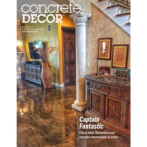 Concrete Decor Magazine - Vol. 19 Issue 8 - November/December 2019 Back Issues Concrete Decor Store 