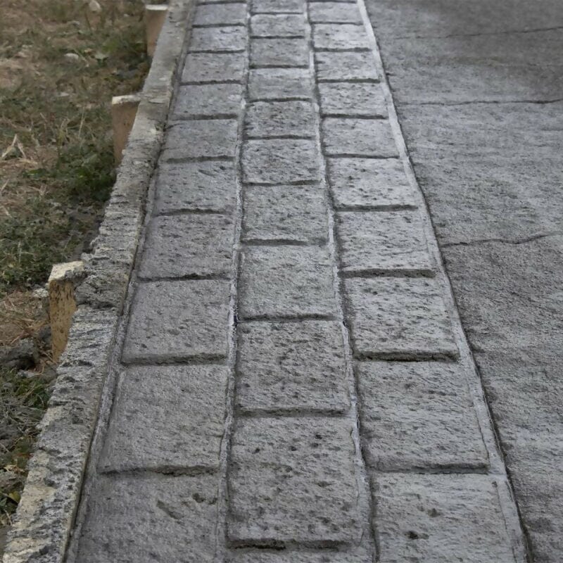 Running Bond Brick Rock 'N Roller Imprint Stamp - 11-3/4" Marshalltown USA 