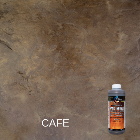 Classic Nano Infused Semi-Transparent Decorative Concrete Water-Based Stain - 1 Quart - Concentrate