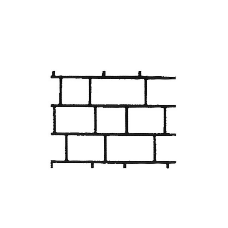 Jumbo Brick Pattern - Adhesive-backed Stencil Roll - 500 sq ft