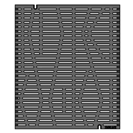 23" x 20" Angle Joe Trench Grate (Heel Proof) Iron Age Designs 
