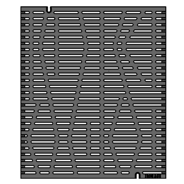 23" x 20" Angle Joe Trench Grate (Heel Proof) Iron Age Designs 