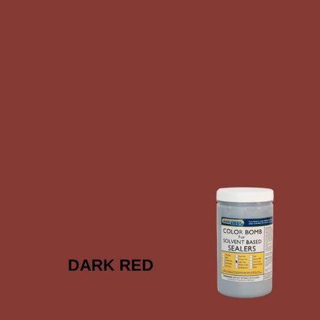 Color Bomb Color Additive for Sealer EZChem Inc Dark Red 