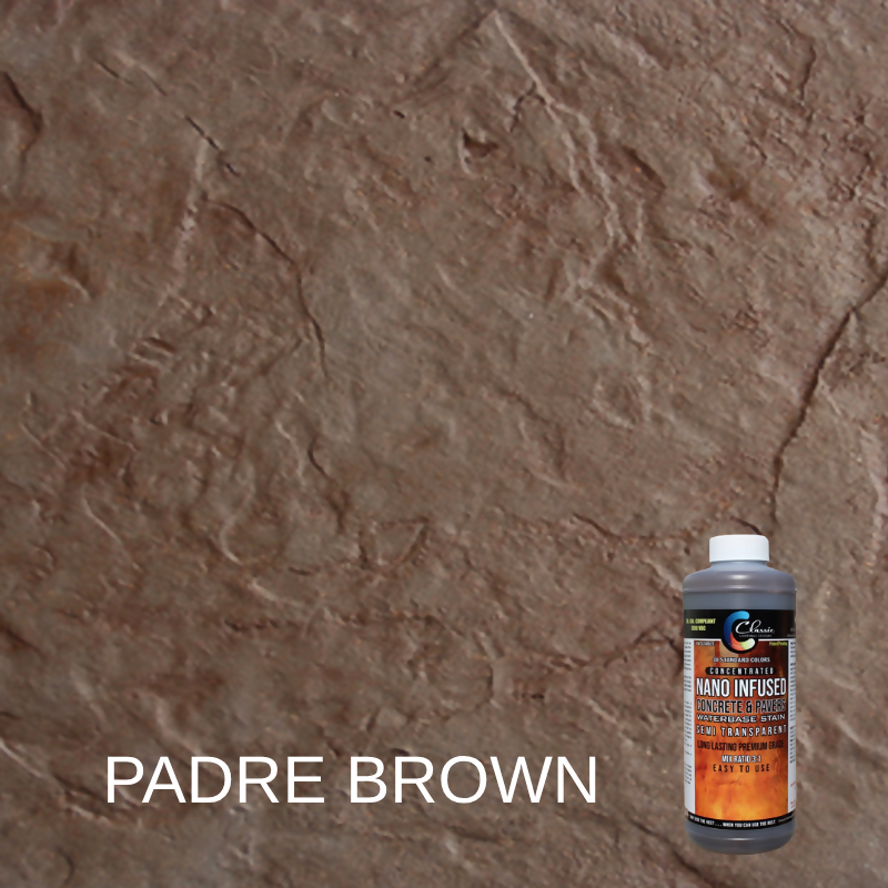Classic Nano Infused Semi-Transparent Decorative Concrete Water-Based Stain - 1 Quart - Concentrate