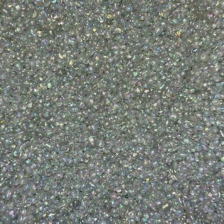 Iridescent Clear Glass Bead - Swimming Pool Aggregate - 50 lb Consolidated Aggregates 