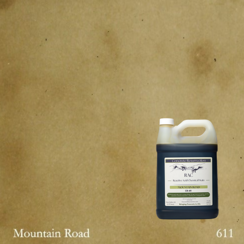 Reactive Acid Chemical (RAC) Concrete Stain