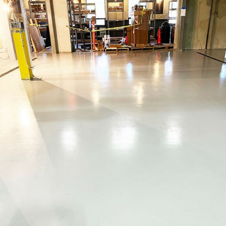 Novolac Epoxy - High Performance Chemical Resistant Floor & Wall Coating - 6 Gallon Kit - Medium Gray Resinwerks Inc 