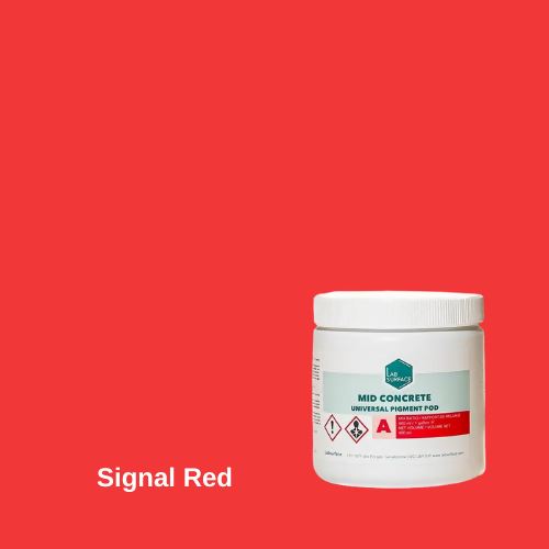 LabTec Universal Pigment Pods BDC Equipment & Rental Signal Red 