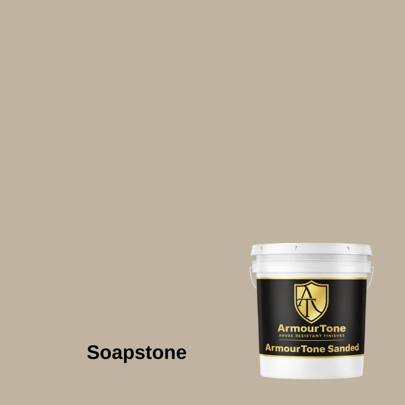 ArmourTone Sanded - Colored Texture Coating - 5 Gallon ArmourTone Soapstone 