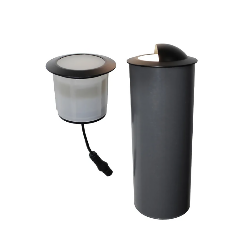 Tru-Scapes Concrete 2.5" Color-Changing LED Dot Light (12V RGBCW)