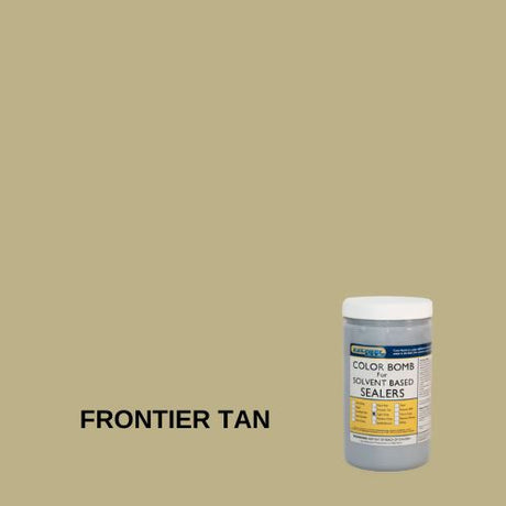 Color Bomb Color Additive for Sealer EZChem Inc Frontier Tan 