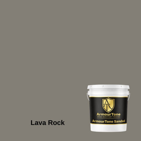 ArmourTone Sanded - Colored Texture Coating - 5 Gallon ArmourTone Lava Rock 