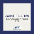 Joint Fill 150 - 100% Polyurea Self-Leveling Concrete Joint & Crack Filler - 10 Gallon Kit Solid Solution Products Black 