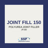 Joint Fill 150 - 100% Polyurea Self-Leveling Concrete Joint & Crack Filler - 10 Gallon Kit Solid Solution Products Black 