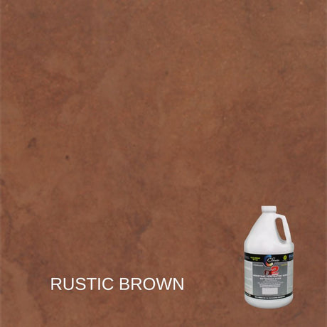FX2 Armor Nano Industrial Grade Stain - 1 Gallon Classic Coatings Systems Rustic Brown 
